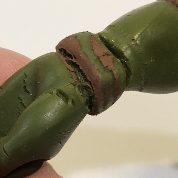 Teenage Mutant Ninja Turtles 2005 Mirage Studios elastic arms toy figure *READ* - Picture 10 of 12